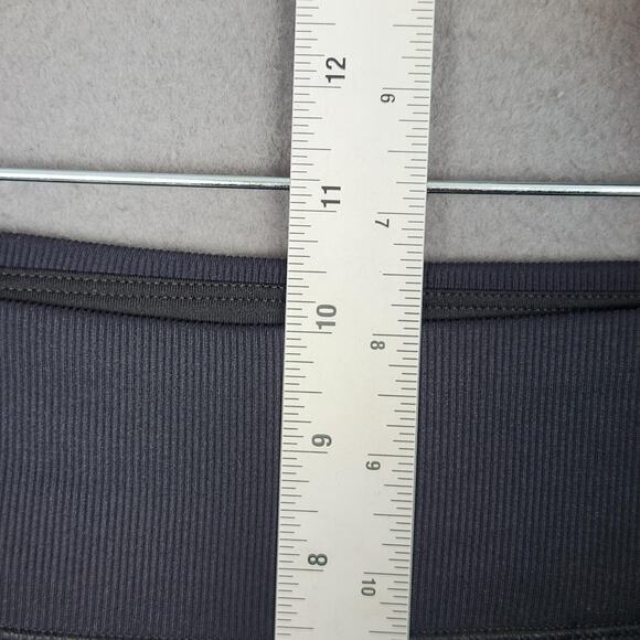 prAna Koen Pants Womens Large Gray Ruched Stretch Waistband Zipper Pockets - Picture 4 of 15